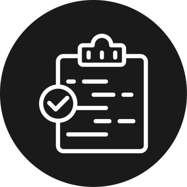 Takım Değerlendirme Çizgisi Çemberi BG Simgesi, Basit Tasarımlı Vektör Resimleri