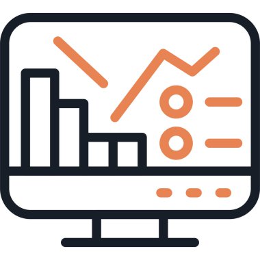 Rapor Analizi Satırı Basit Tasarımlı Vektör ResmiComment