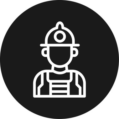 Tesisat Hattı Çemberi BG Simgesi, Basit Tasarımlı Vektör Resimleri