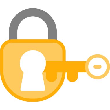 Salıverilen Düz Simge, Basit Tasarımlı Vektör İllüzyonu