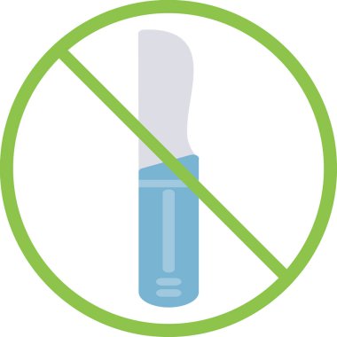 Cerrahi Yöntemi Düz Simge, Basit Tasarımlı Vektör İllüzyonu