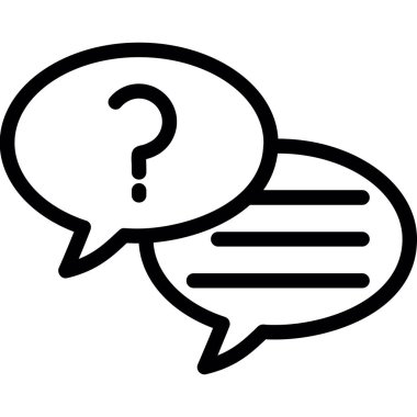 Kare Köşeli Konuşma Kabarcığı, Basit Tasarımlı Vektör Resimleri