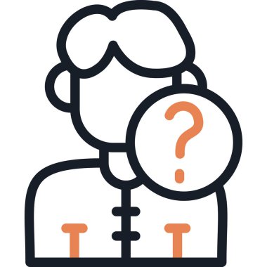 Quiz Satırı Bitiş Simgesi, Basit Tasarımlı Vektör Resimleri