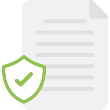 Cerrahi Kontrol Listesi Düz Simgesi, Basit Tasarımlı Vektör Resimleri