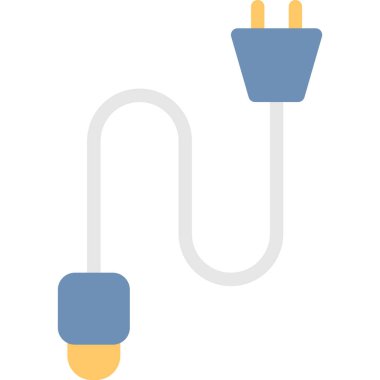 Ağ Uyarlayıcı Düz Simgesi, Basit Tasarımlı Vektör Resimleri