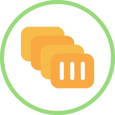 Kamera Patlaması Düz Simgesi, Basit Tasarımlı Vektör Resimleri