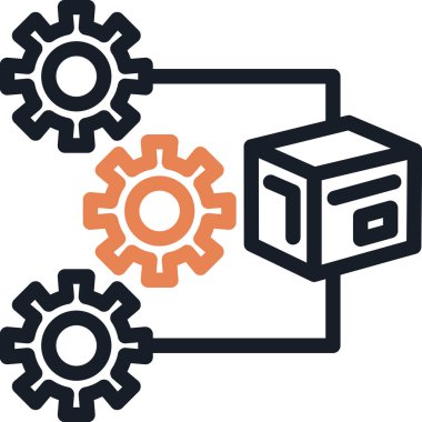 Ürün Yönetimi Planı Simge Çizgisi, Basit Tasarımlı Vektör Resimleri