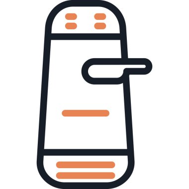 Elektrik Kutusu Açma Hattı Simgesi, Basit Tasarımlı Vektör Resimleri