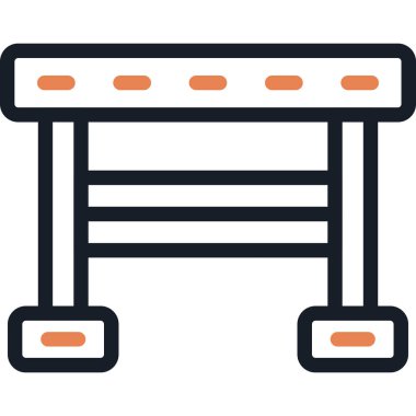 Tablo Satırı Simgesi, Basit Tasarımlı Vektör Resimleri