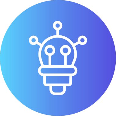 Bilgi Çizgisi Grafik Çizgisi Grafik Çemberi Simgesi, Basit Tasarımlı Vektör Resimleri