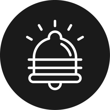 Bilgi Bildirimi Satırı Çemberi BG Simgesi, Basit Tasarımlı Vektör Resimleri