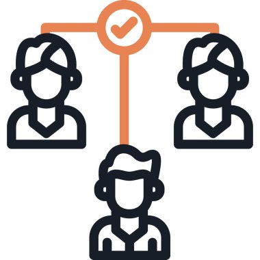 Takım Motivasyon Çizgisi Basit Tasarımlı Vektör ResmiComment