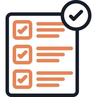 Analitik Değerlendirme Satırı Simge, Basit Tasarımlı Vektör Resimleri