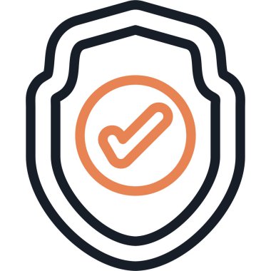 Güven Satırı Simgesi, Basit Tasarımlı Vektör Resimleri