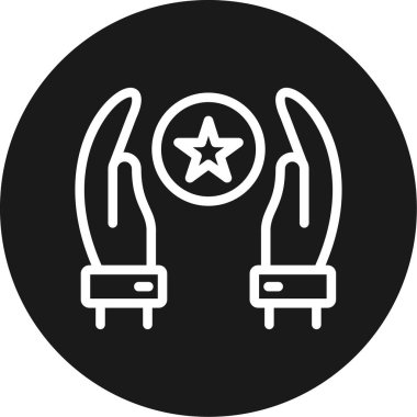 Premium Vektör Satırı Çemberi BG Simgesi, Basit Tasarımlı Vektör Resimleri