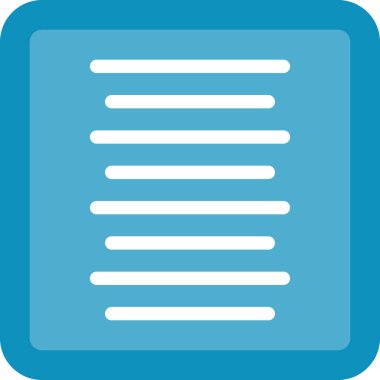 Metin Hizalaması Basit Tasarım ile Vektör İllüstrasyonunu Düzenle