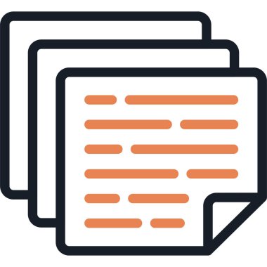 Mahkeme Çağrı Satırı Simgesi, Basit Tasarımlı Vektör İllüstrasyonu