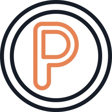 PayPal Logo Çizgisi Simgesi, Basit Tasarımlı Vektör ResimleriComment