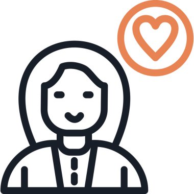 Öğretmen Takdir Satırı Simgesi, Basit Tasarımlı Vektör İllüzyonu