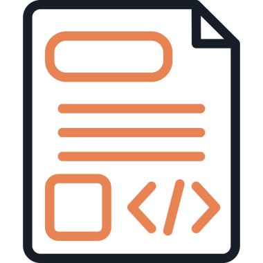 Kod Belgelendirme Satırı Basit Tasarımlı Vektör ResmiComment