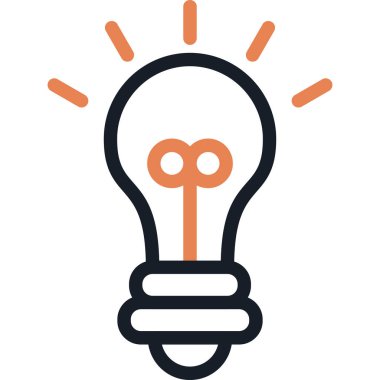 Basit Tasarımlı Hafif Satır Simgesi, Vektör ResmiComment