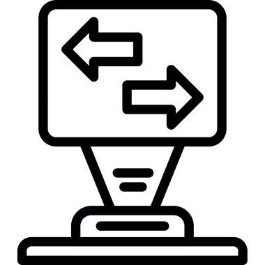 Yönlendirme Okları, Basit Tasarımlı Vektör Resimleri