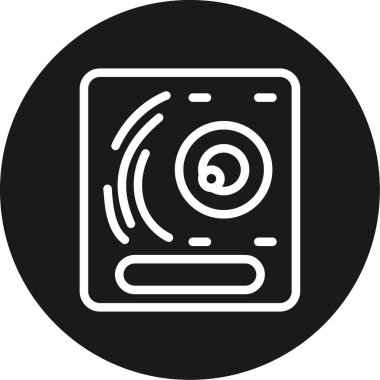 Bitki Hücresi Çemberi BG Simgesi, Basit Tasarımlı Vektör Resimleri