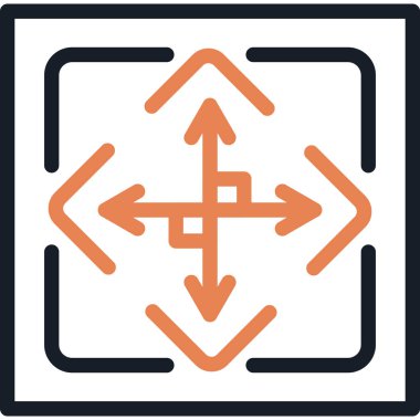 Dikey Satır Simgesi, Basit Tasarımlı Vektör ResimleriComment