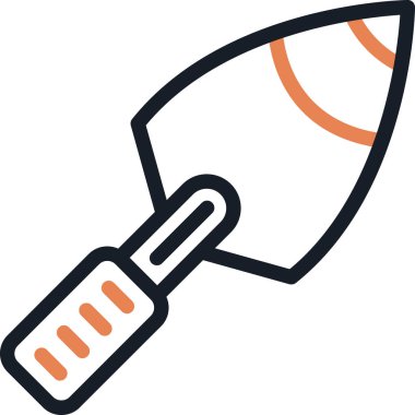 Bahçe Malikânesi Simgesi, Basit Tasarımlı Vektör İllüzyonu