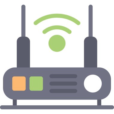 Yönlendirici Düz Simge, Basit Tasarımlı Vektör Resimleri