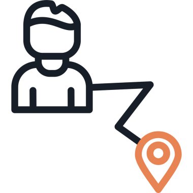 Müşteri Yolculuğu Harita Çizgisi Simgesi, Basit Tasarımlı Vektör ResimleriComment