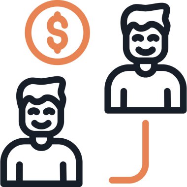 Çalışan Başvuru Satırı Simgesi, Basit Tasarımlı Vektör Resimleri