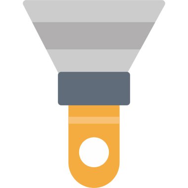 Macun Bıçağı Düz Simgesi, Basit Tasarımlı Vektör İllüstrasyonu