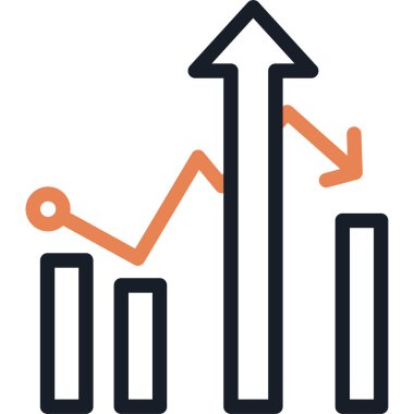 Enflasyon Raporu Simgesi, Basit Tasarımlı Vektör Resimleri
