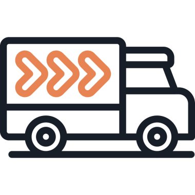 Ücretsiz Nakliye Simgesi Simgesi Simgesi, Basit Tasarımlı Vektör Resimleri