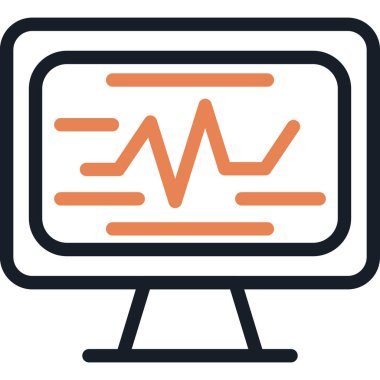 Cerrahi Gözlem Çizgisi Simgesi, Basit Tasarımlı Vektör Resimleri