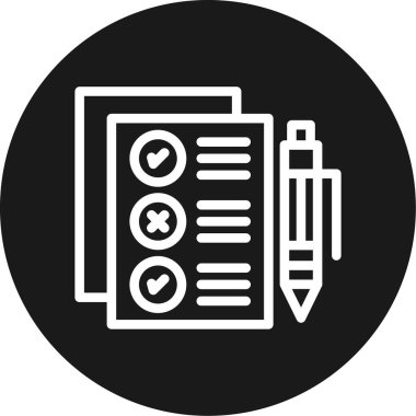 Görev Kırılma Çizgisi Çemberi BG Simgesi, Basit Tasarımlı Vektör Resimleri