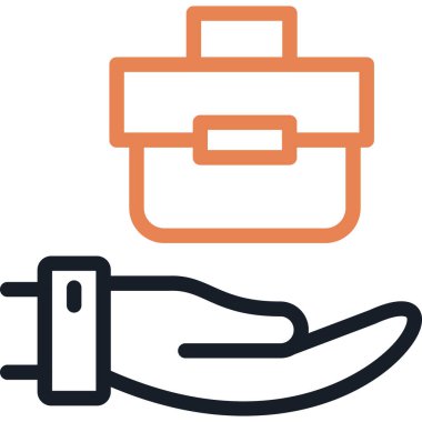 İş Teklif Satırı Simgesi, Basit Tasarımlı Vektör Resimleri