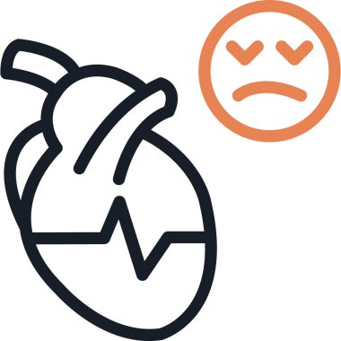 Aritmi Satırı Simge Ögesi, Basit Tasarımlı Vektör Resimleri