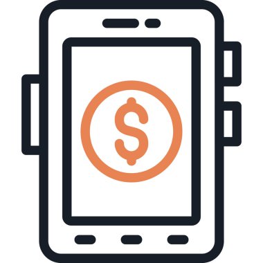 Çoklu Ödeme Yöntemleri Satırı Simge, Basit Tasarımlı Vektör Resimleri