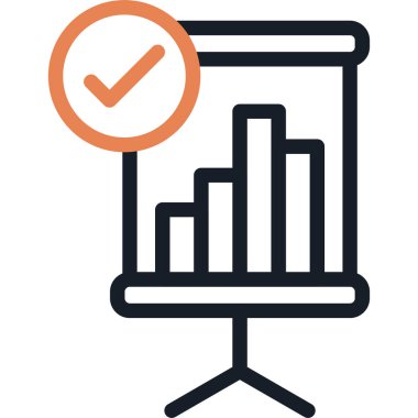 Tahta Satırı Simgesi, Basit Tasarımlı Vektör Resimleri