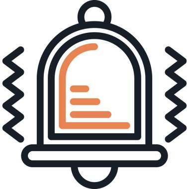 Bildirimli Titreşim Satırı Basit Tasarımlı Vektör ResmiComment