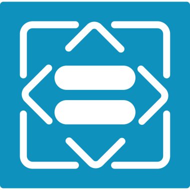 Basit Tasarımlı Düz Simge, Vektör İllüstrasyonu