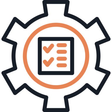 Envanter Yönetimi Satırı Simge Ögesi, Basit Tasarımlı Vektör Resimleri