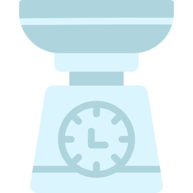 Ağırlık Düz Simgesi, Basit Tasarımlı Vektör Resimleri