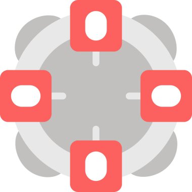 Lifesaver Düz Simgesi, Basit Tasarımlı Vektör Resimleri