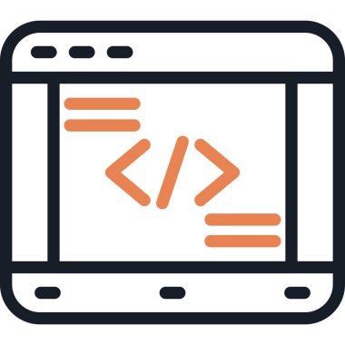 Kodlama Kampı Satırı Basit Tasarımlı Vektör ResimleriComment