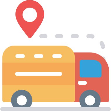 Düz Yol Simgesi, Basit Tasarımlı Vektör Resimleri