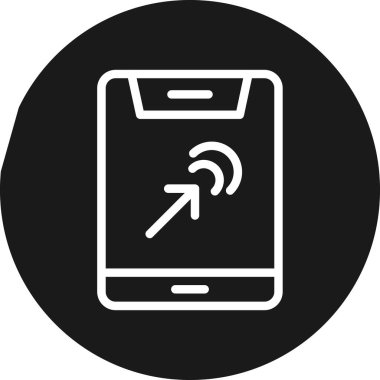 PPC Satır Çemberi BG Simgesi, Basit Tasarımlı Vektör Resimleri