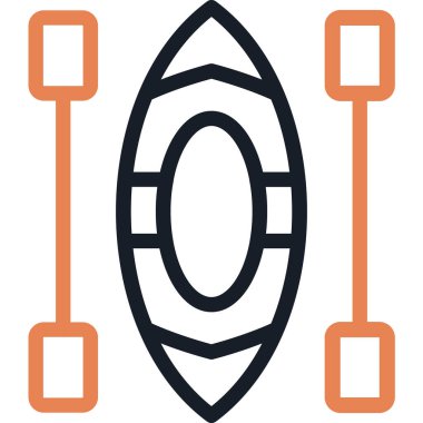 Kano Çizgisi Simgesi, Basit Tasarımlı Vektör Resimleri